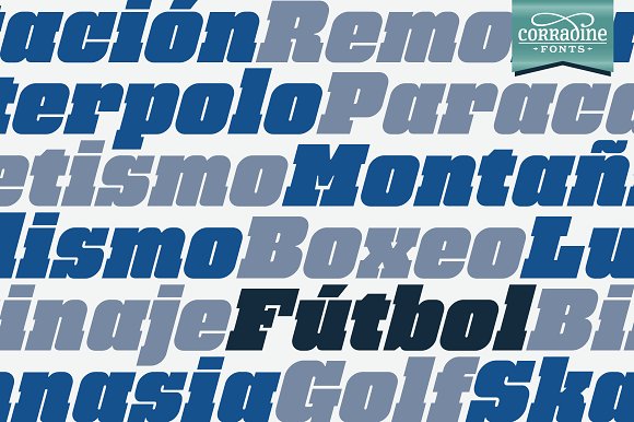 Bloque Family Font - Preview 2