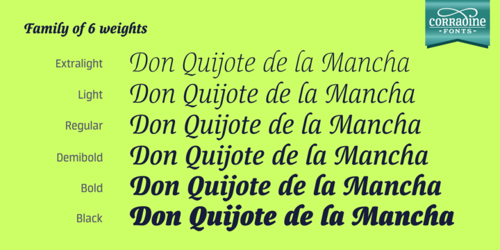 Canciller Family Font - Preview 2