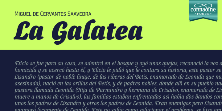 Canciller Family Font - Preview 4