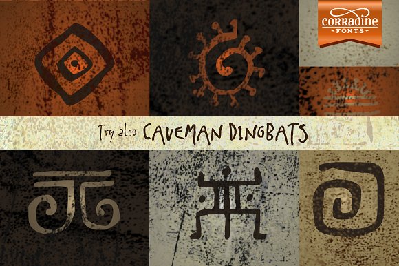 Caveman Family Font - Preview 3