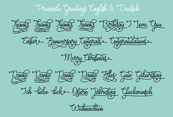 Congrats Script Font - Preview 1