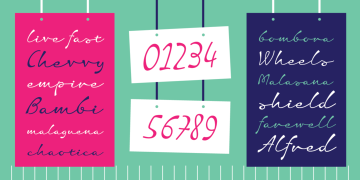 Dambera Font PNG with transparent background - Preview 6