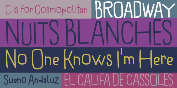 Dondolare Font - Preview 2