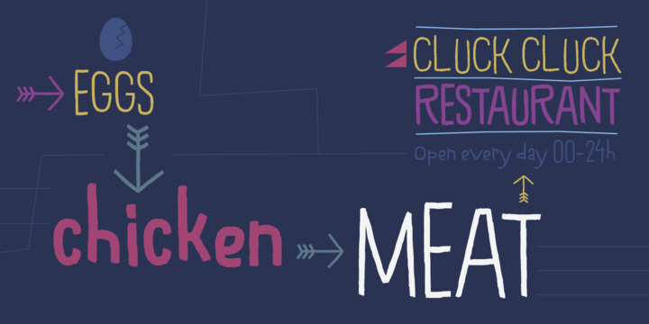 Dondolare Font - Preview 3