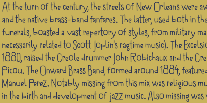 Dondolare Font - Preview 6