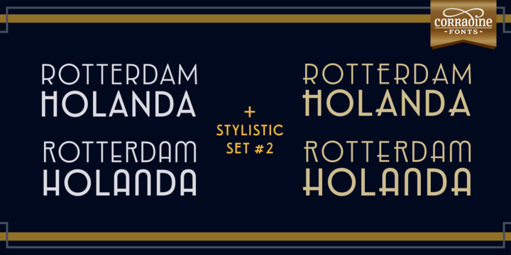 Emblema Family Font PNG with transparent background - Preview 3