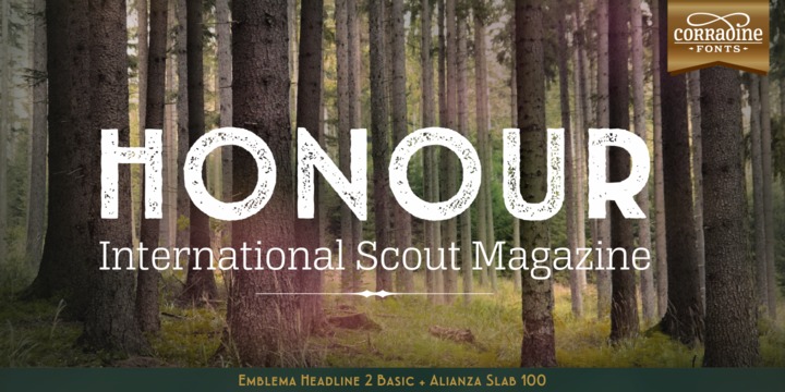 Emblema Headline Family Font - Preview 2