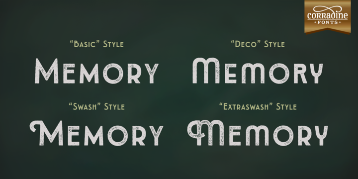 Emblema Headline Family Font - Preview 3