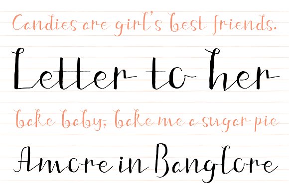 Fine New Bonbons Font - Preview 2