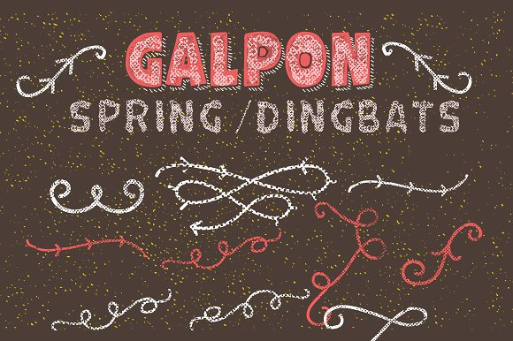 Galpon Spring Font - Preview 2