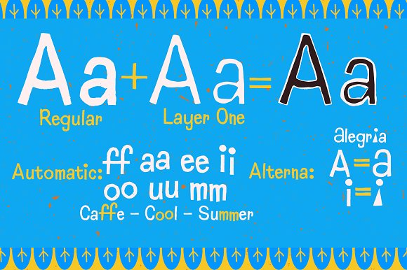 Goodfriend Font PNG with transparent background - Preview 2