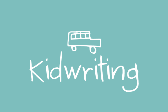 Kidwriting Family Script & Handwritten Font By Corradine Fonts