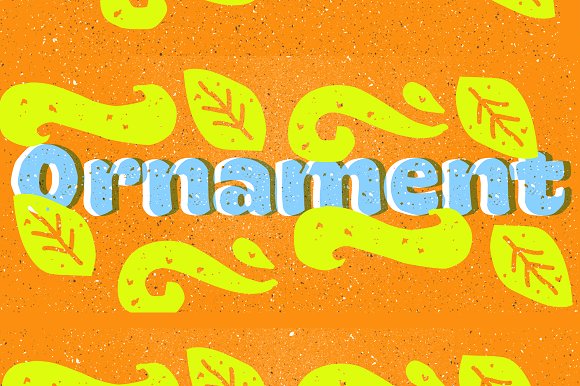 Konga Rock Font PNG with transparent background - Preview 4