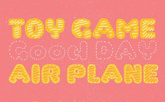 La Mona Kids Font PNG with transparent background - Preview 1
