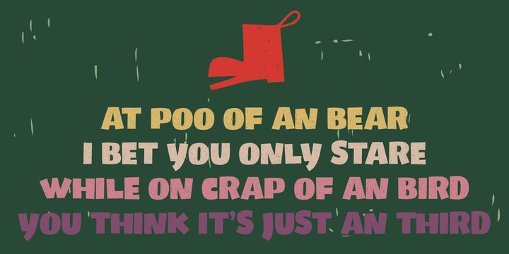 Lumberjacky Font PNG with transparent background - Preview 5