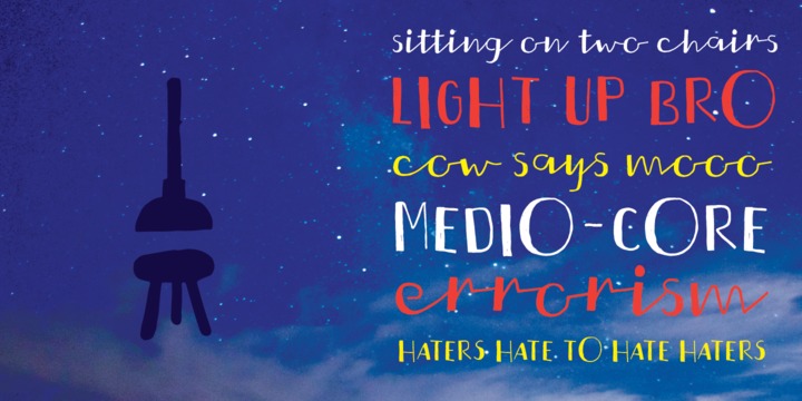 Lunatino Font PNG with transparent background - Preview 3