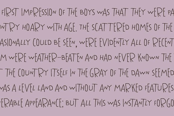 Nervatica Font font preview - 4