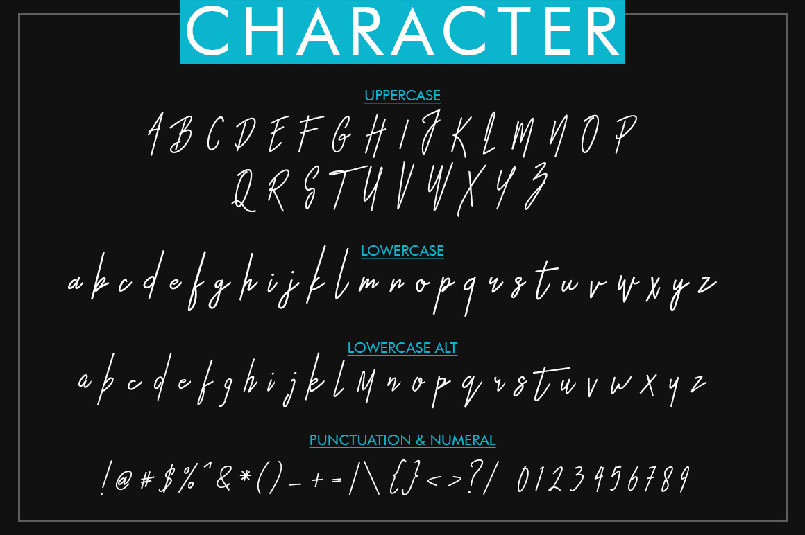 Otella Font PNG with transparent background - Preview 6