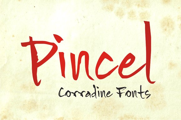 Pincel Family Script & Handwritten Font By Corradine Fonts