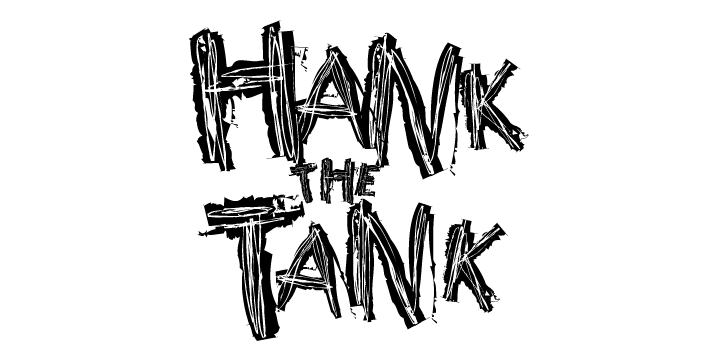 Punkerro Crust Font PNG with transparent background - Preview 2