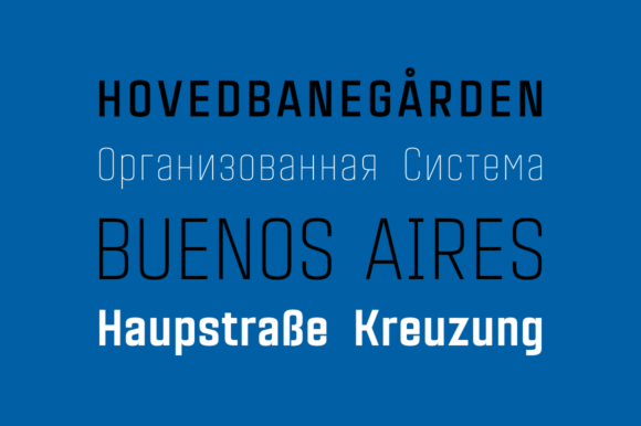 Citadina Family Font - Preview 1