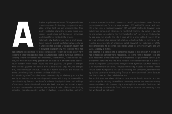 Citadina Family Font - Preview 3