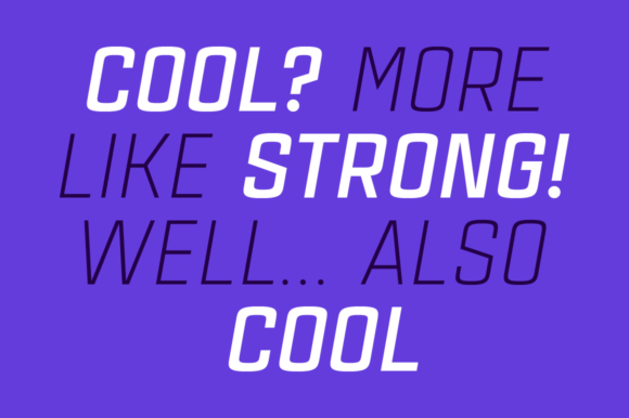 Estricta Family Font PNG with transparent background - Preview 3