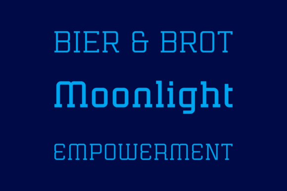 Mensura Family Font PNG with transparent background - Preview 1