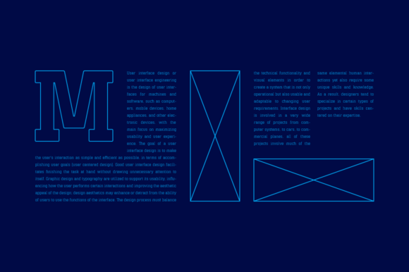 Mensura Family Font PNG with transparent background - Preview 3