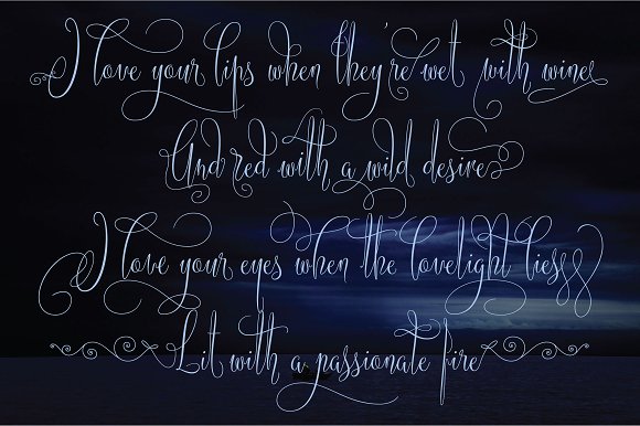 American Script Font - Preview 3