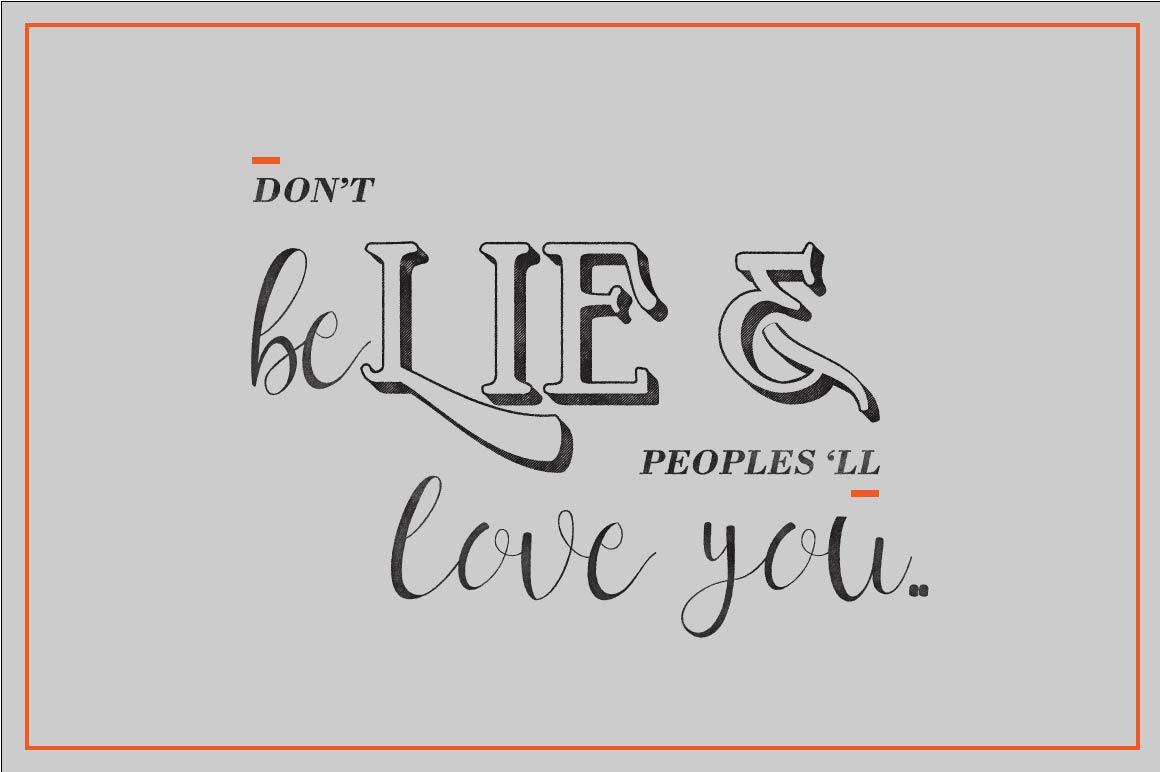 Boston Family Font Font - Preview 4