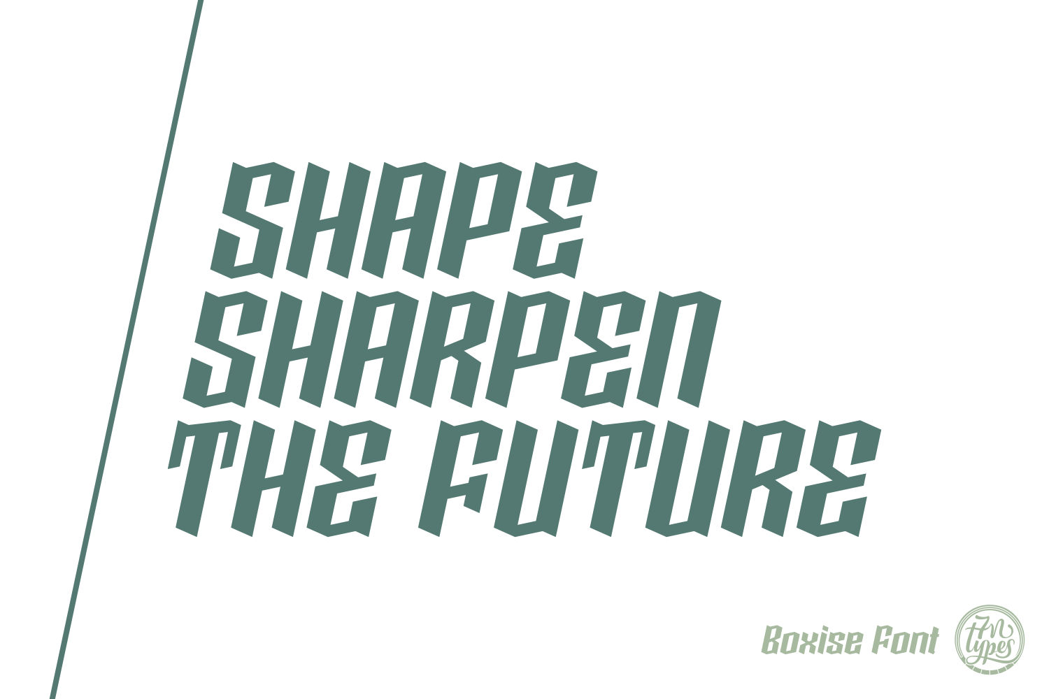 Boxise Font - Preview 1