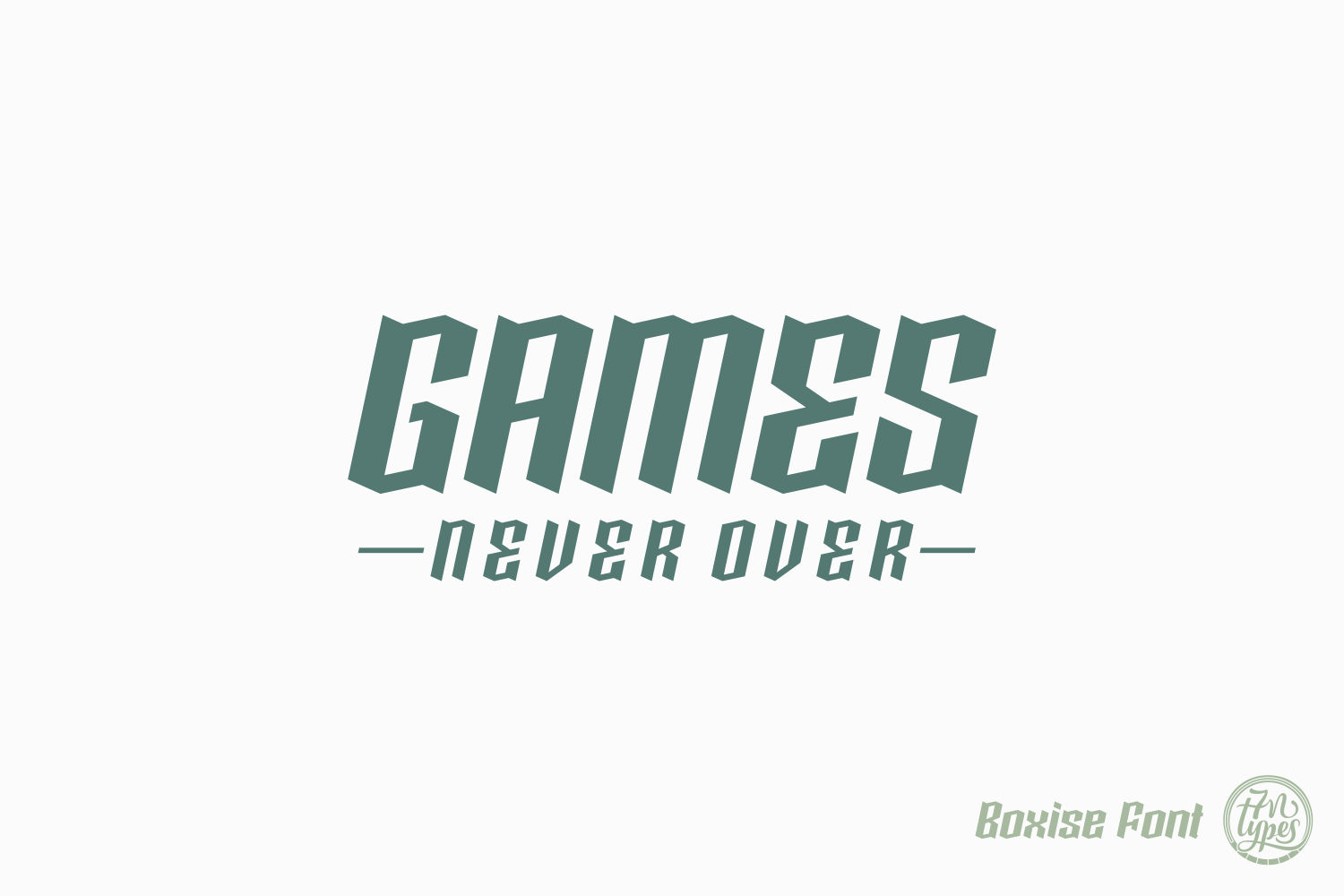 Boxise Font - Preview 4