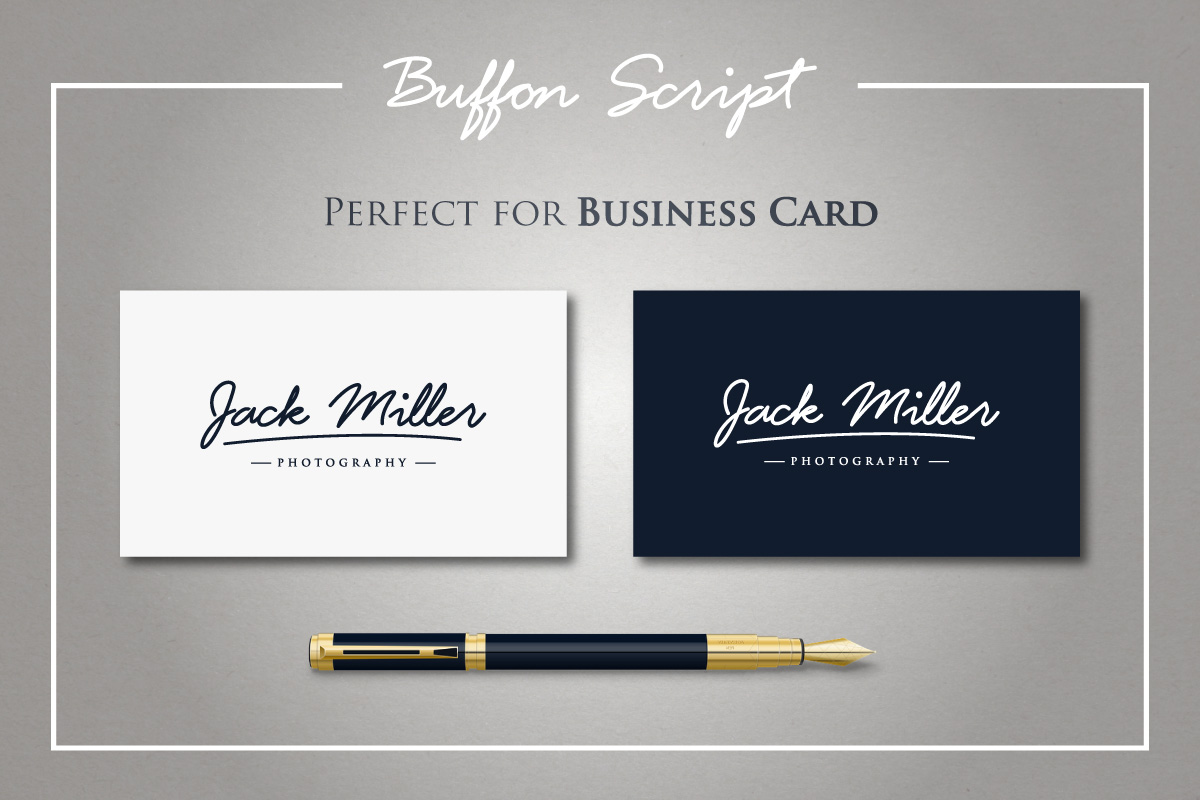 Buffon Font - Preview 1