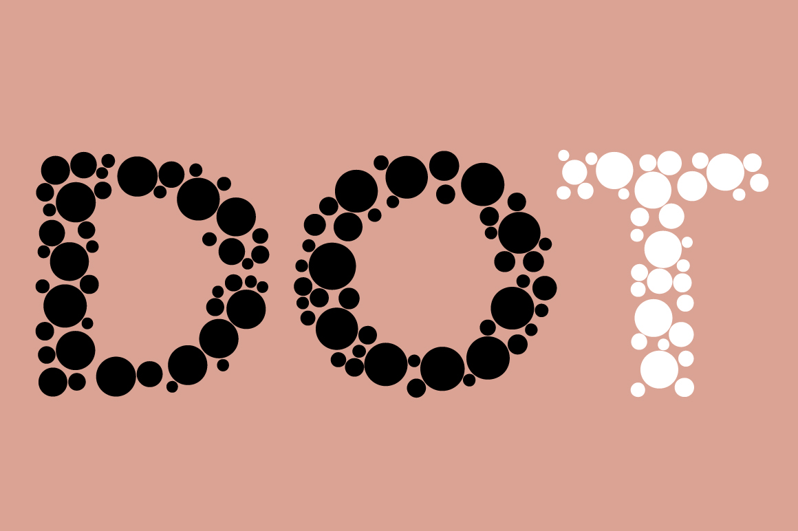 Color Blindness Font PNG with transparent background - Preview 4