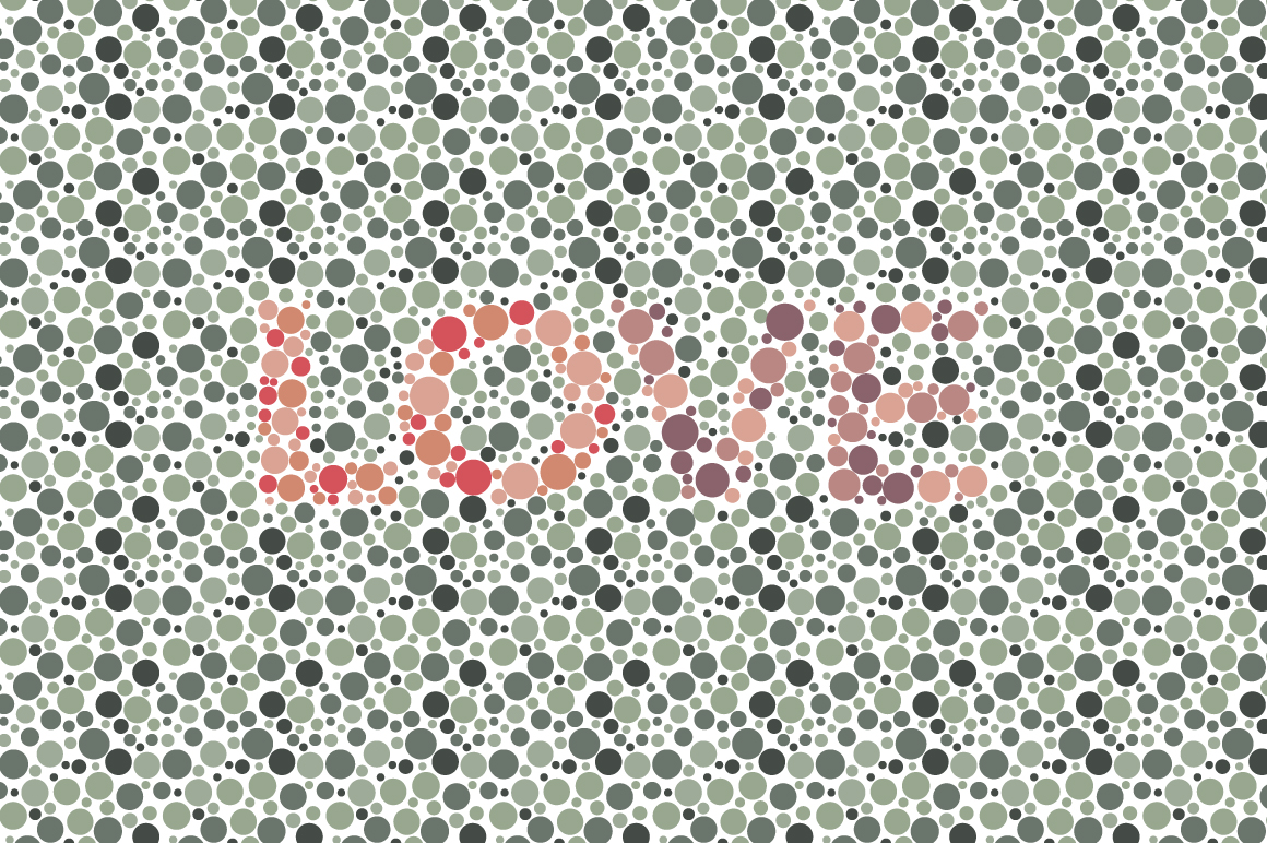 Color Blindness Font PNG with transparent background - Preview 6