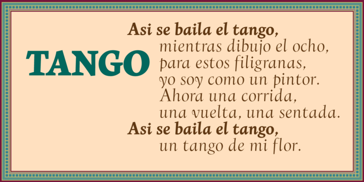 Copacabana Family Font - Preview 1
