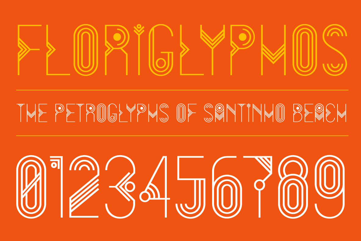 FloriGlyphos Font - Preview 3