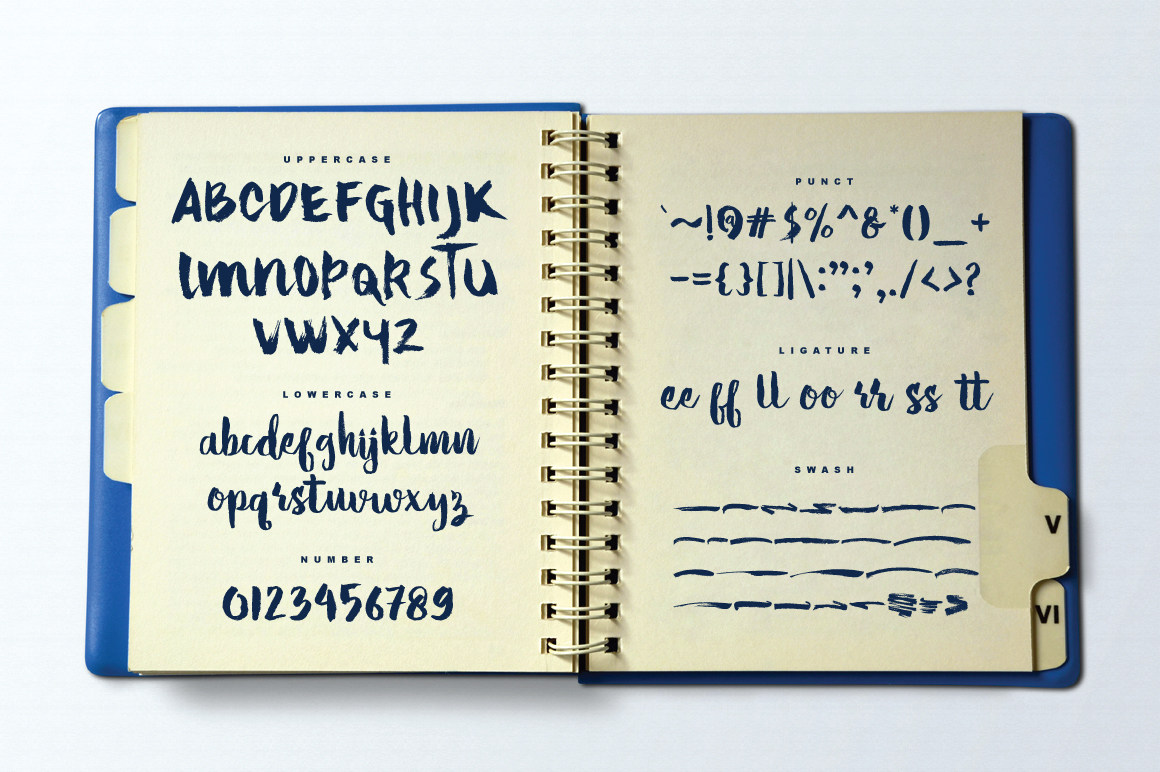 Hello Tropical Font PNG with transparent background - Preview 5