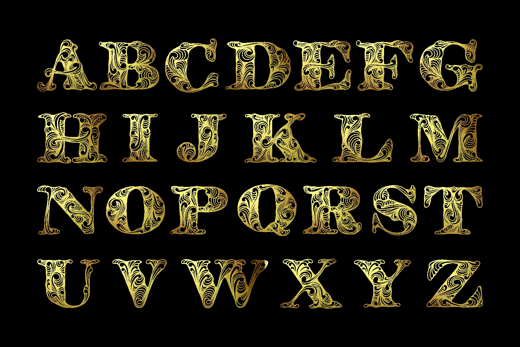 Kahir Font PNG with transparent background - Preview 2