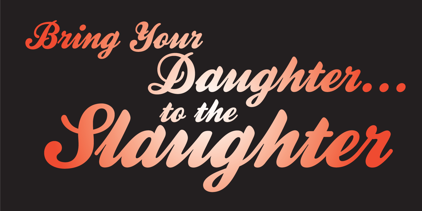 Kestrel Script Font font preview - 3