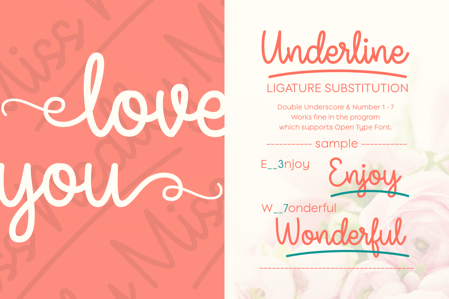 Miss Neally Font PNG with transparent background - Preview 1