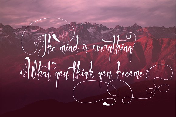 Philoshopy Font PNG with transparent background - Preview 3