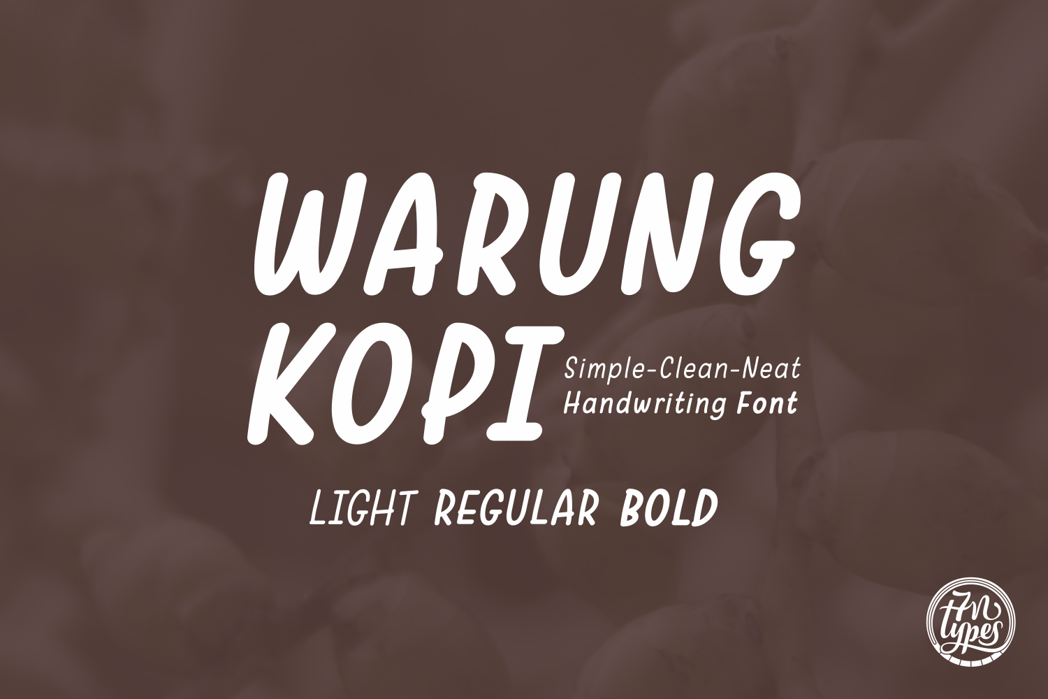 Warung Kopi Script & Handwritten Font By Situjuh