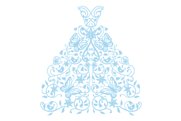 wedding dress template cut out SVG file by Creative Fabrica Crafts · Creative Fabrica white silk organza wedding LowStock:43440232366131 Size:Small (6 - 8) Cricut Adventurewear 360 Baby Girls