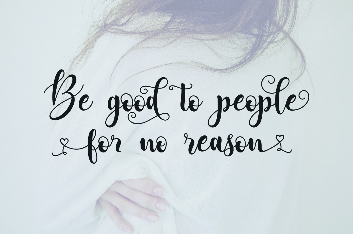 Adreena Script Font - Preview 1