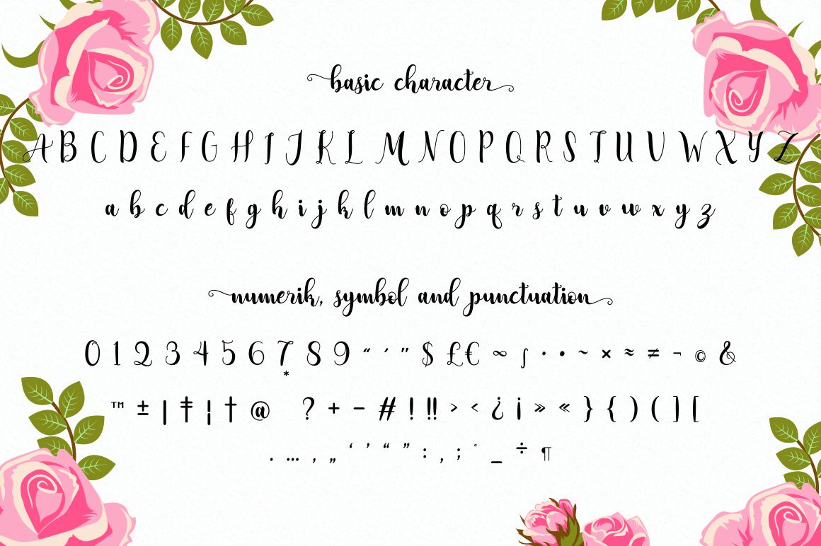 Adreena Script Font - Preview 5