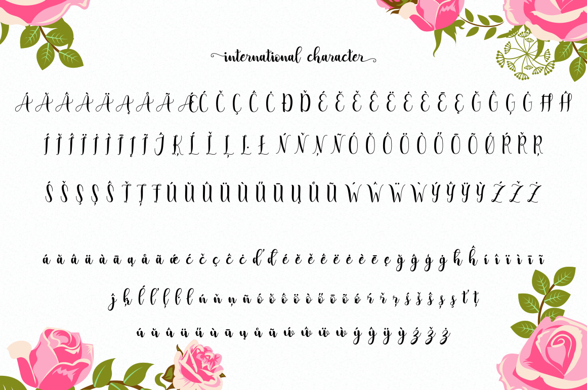 Adreena Script Font - Preview 6