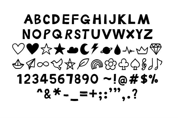 Asian Folk Tattoo Font - Preview 2