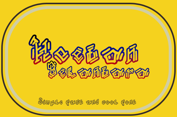 Bamboe Hutan Font - Preview 1
